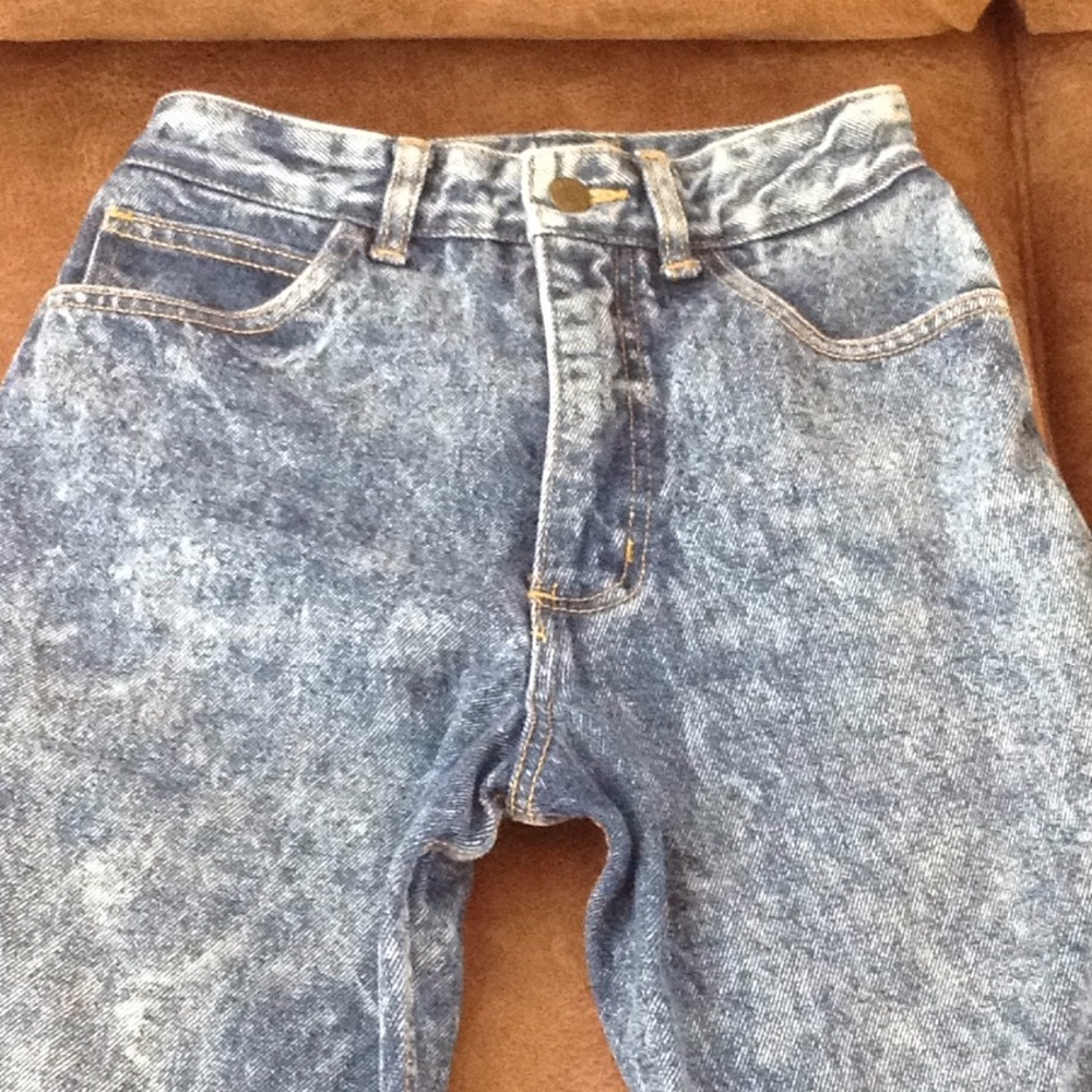 Vintage Georges Marciano Guess high rise acid wash